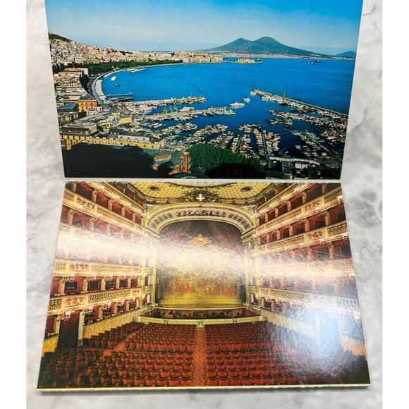 Napoli Italy 16 Color Photo Postcards Accordion Booklet Kodak Ektachrome - Picture 10 of 14